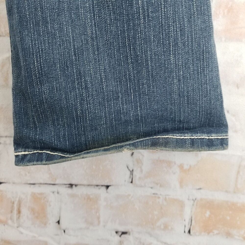 BKE Madison Women's Bootcut Flared Denim Blue Jeans 25 x 31 1/2 Stretch Med Wash - Picture 10 of 14